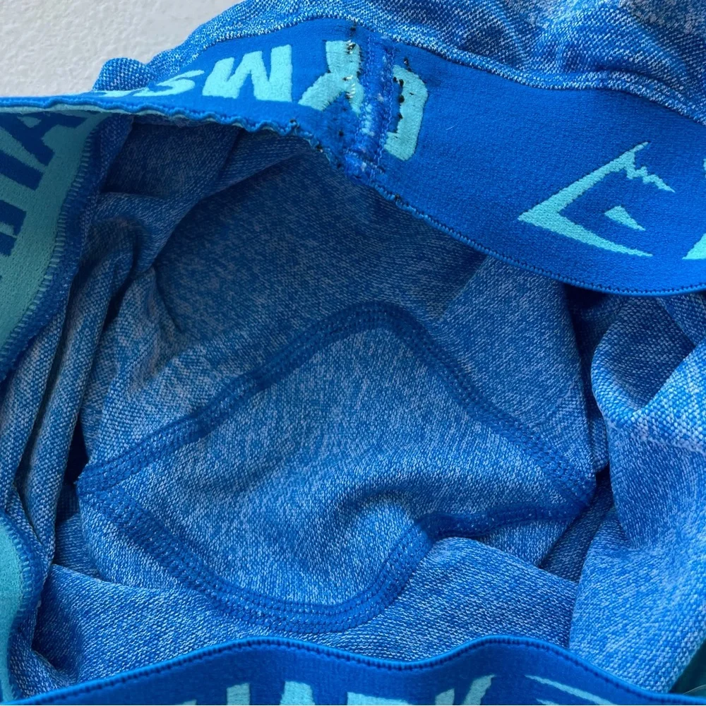 Gymshark Blue Flex Leggings Lowrise Full Length - Picture 14 of 15